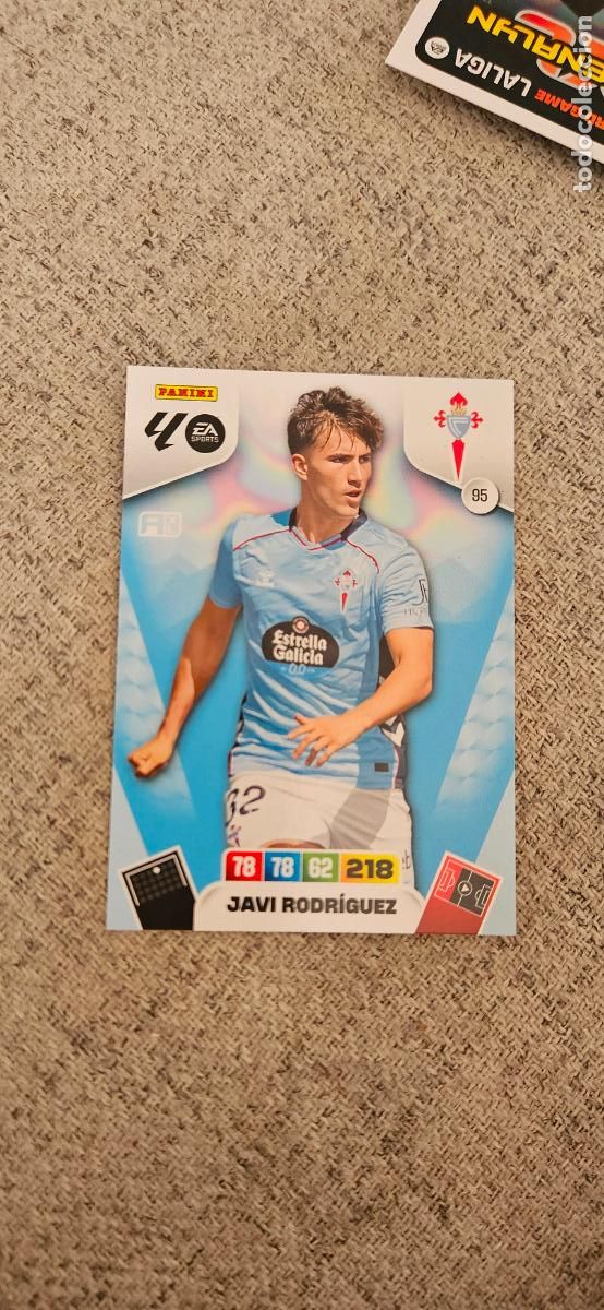 Cromos de F&uacute;tbol: celta95 javi rodriguez adrenalyn 2025 2026 25 26 trading card