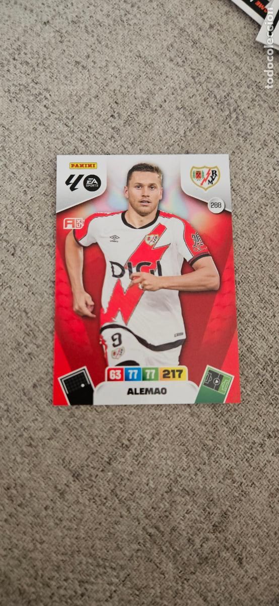 Cromos de F&uacute;tbol: rayo vallecano alemao 288 adrenalyn 2025 2026 25 26 trading card