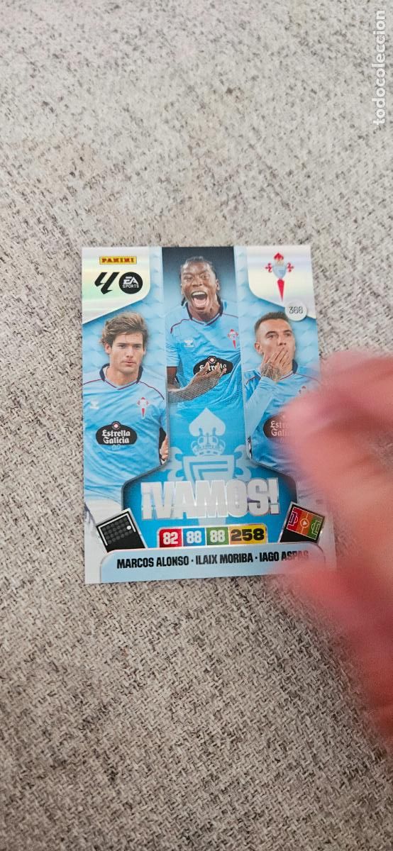 Cromos de F&uacute;tbol: vamos 366 celta adrenalyn 2025 2026 25 26 trading card