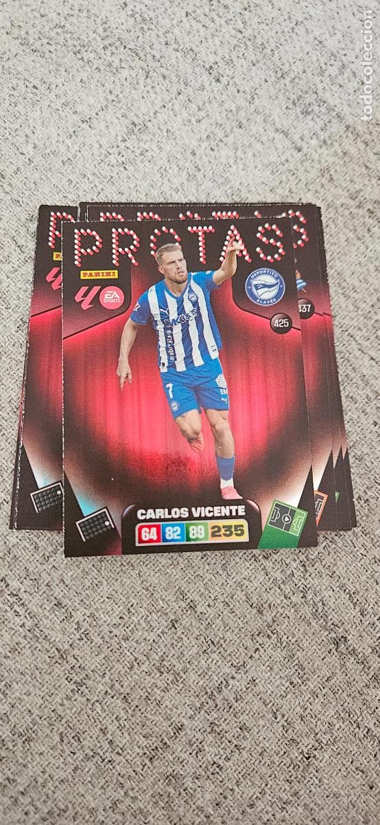 Cromos de F&uacute;tbol: protas 425 vicente alaves adrenalyn 2025 2026 25 26 trading card