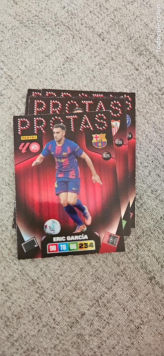 Cromos de F&uacute;tbol: protas 426 eric garcia barcelona adrenalyn 2025 2026 25 26 trading card