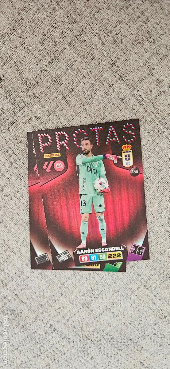 Cromos de F&uacute;tbol: protas 434 escandell oviedo adrenalyn 2025 2026 25 26 trading card