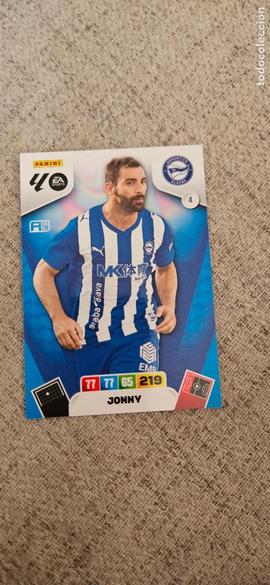 Cromos de F&uacute;tbol: alaves jonny 4 adrenalyn 2025 2026 25 26 trading card