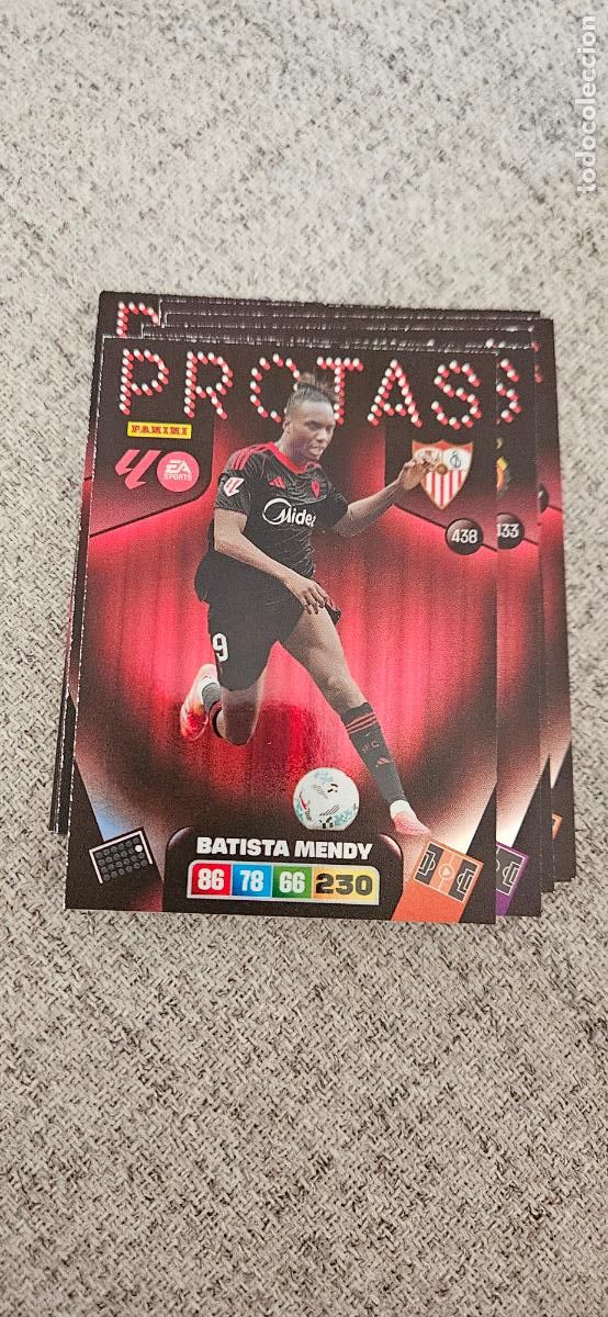 Cromos de F&uacute;tbol: protas mendy 438 adrenalyn 2025 2026 25 26 trading card