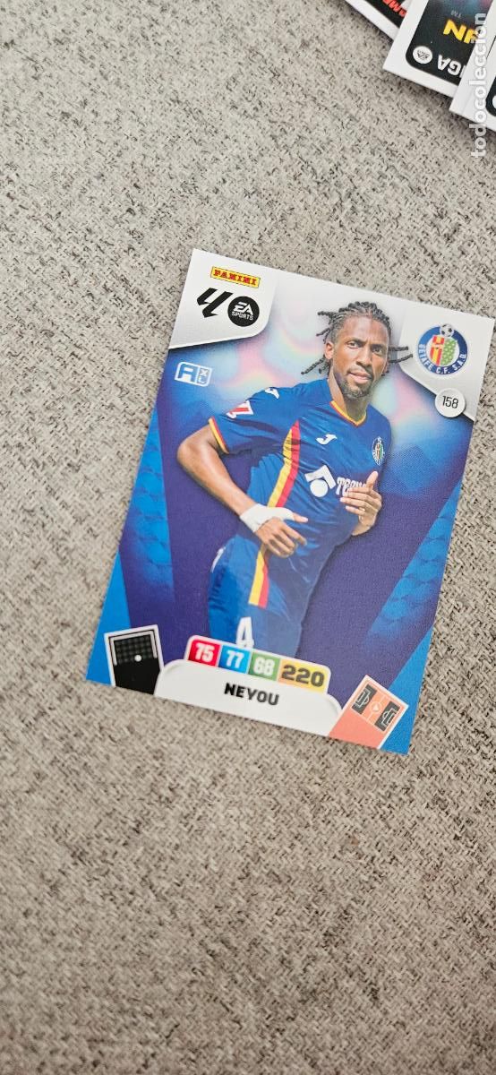 Cromos de F&uacute;tbol: getafe neyou 158 adrenalyn 2025 2026 25 26 trading card