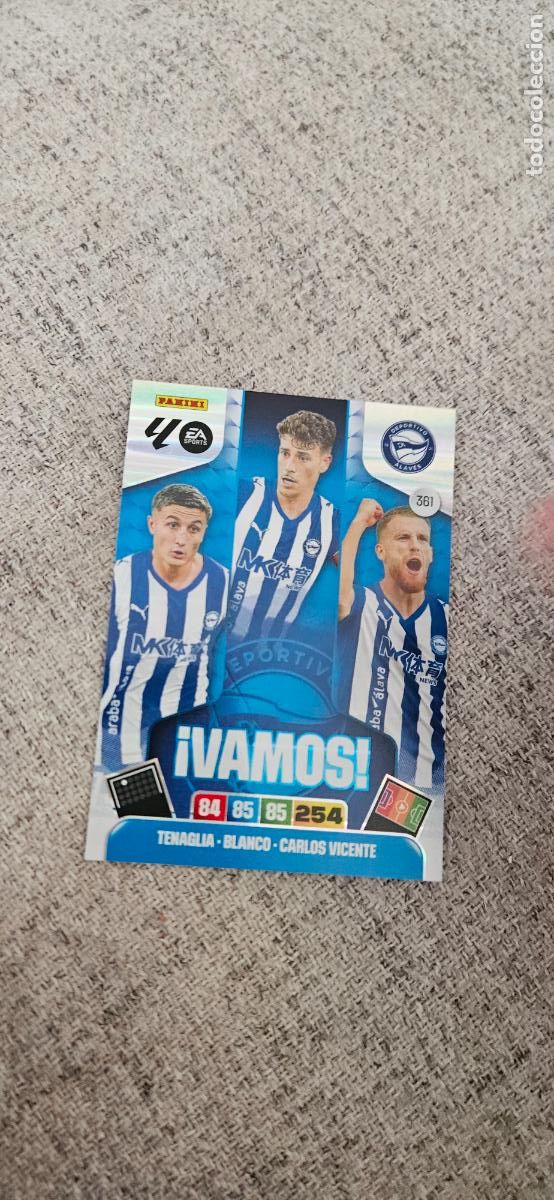 Figurine di Calcio: vamos 361 alaves sadrenalyn 2025 2026 25 26 trading card