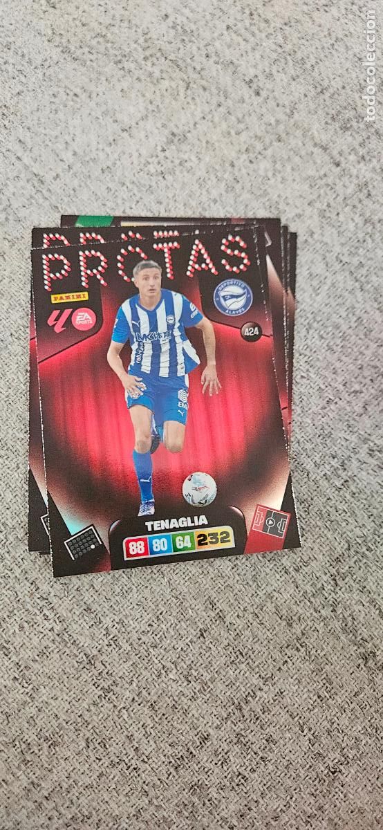 Figurine di Calcio: protas 424 tenaglia adrenalyn 2025 2026 25 26 trading card