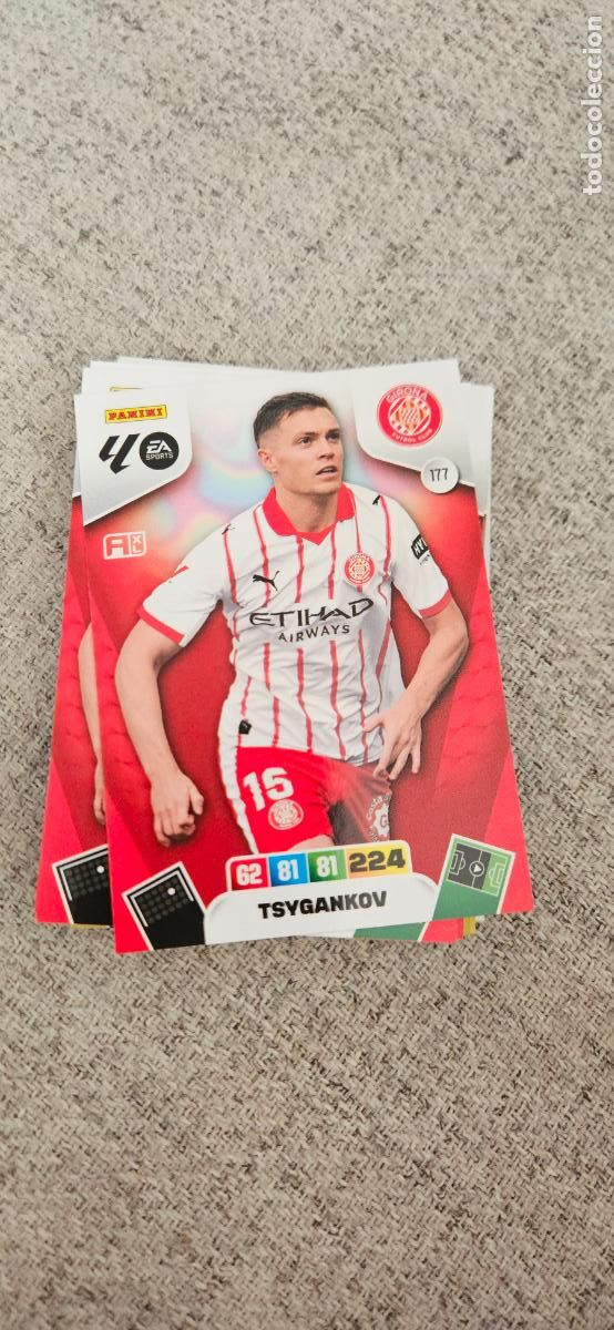 Figurine di Calcio: girona 177 tsygankov adrenalyn 2025 2026 25 26 trading card