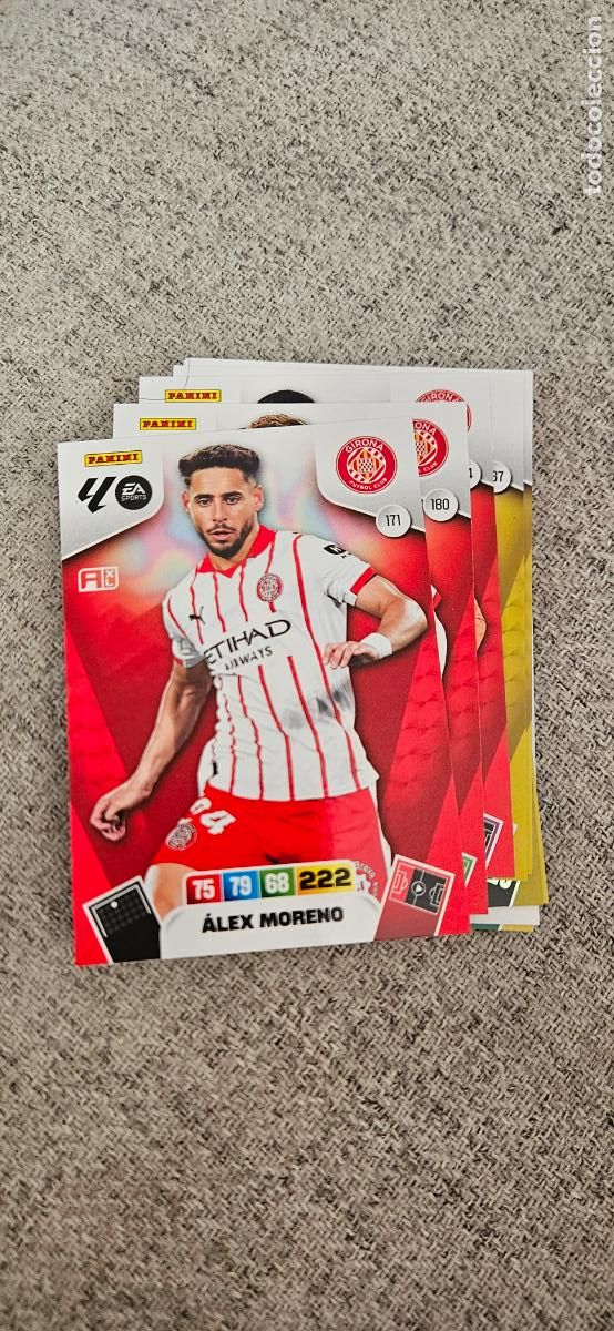 Figurine di Calcio: girona 171 moreno adrenalyn 2025 2026 25 26 trading card