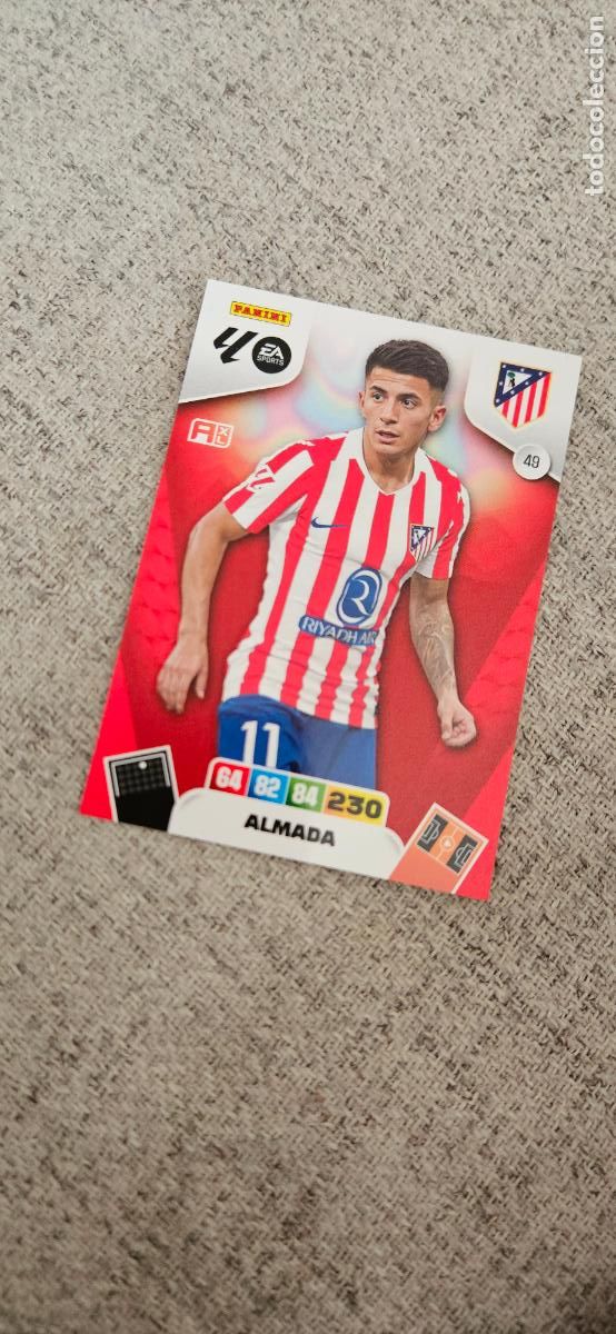 Figurine di Calcio: atletico de madrid almada 49 adrenalyn 2025 2026 25 26 trading card