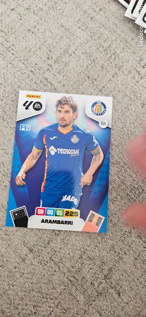 Football Stickers: getafe 158 arambarri adrenalyn 2025 2026 25 26 trading card