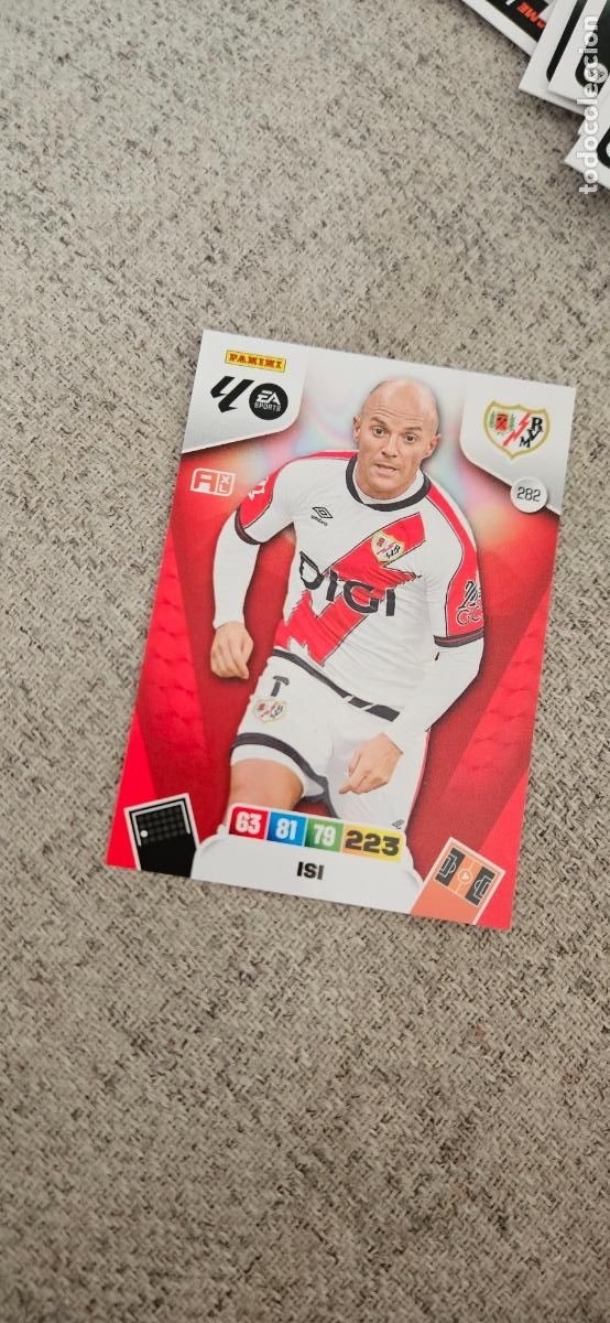 Football Stickers: rayo vallecano 282 isi adrenalyn 2025 2026 25 26 trading card