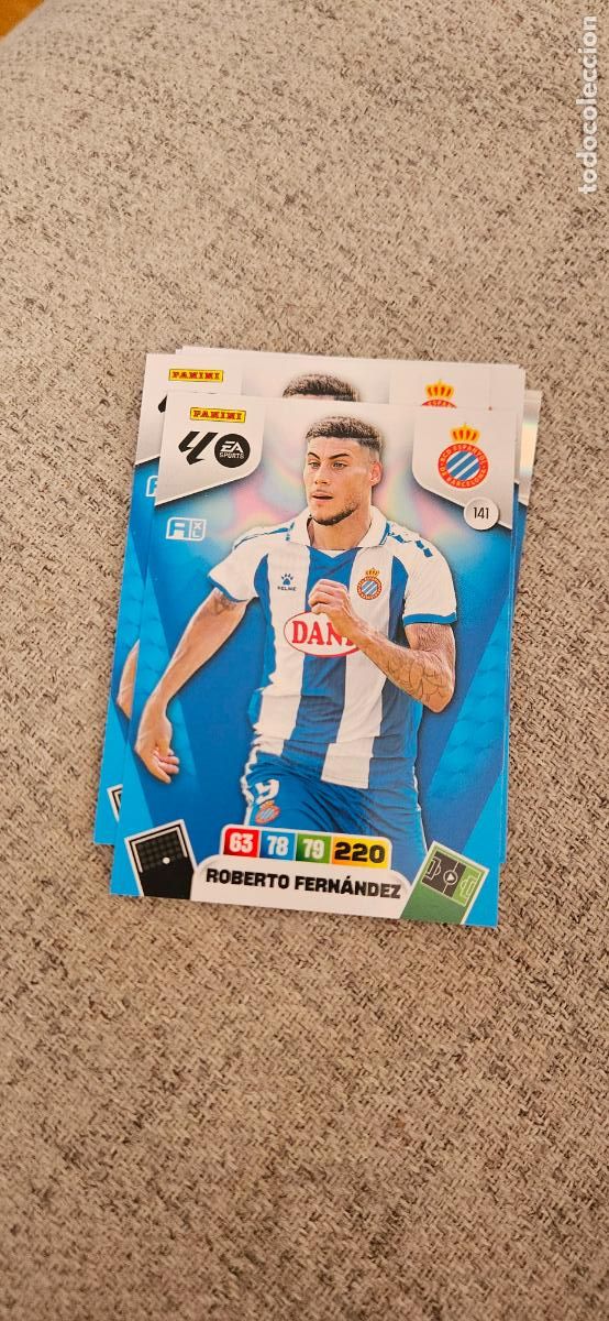 Football Stickers: espa&ntilde;ol 141 roberto adrenalyn 2025 2026 25 26 trading card