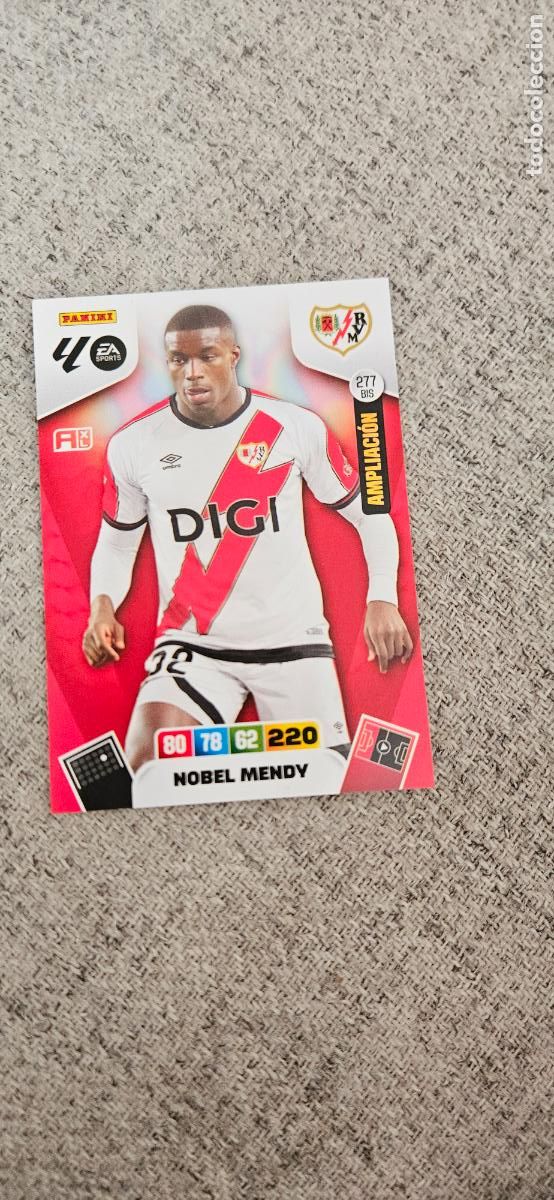 Cromos de F&uacute;tbol: rayo vallecano mendy 277 bis adrenalyn 2025 2026 25 26 trading card