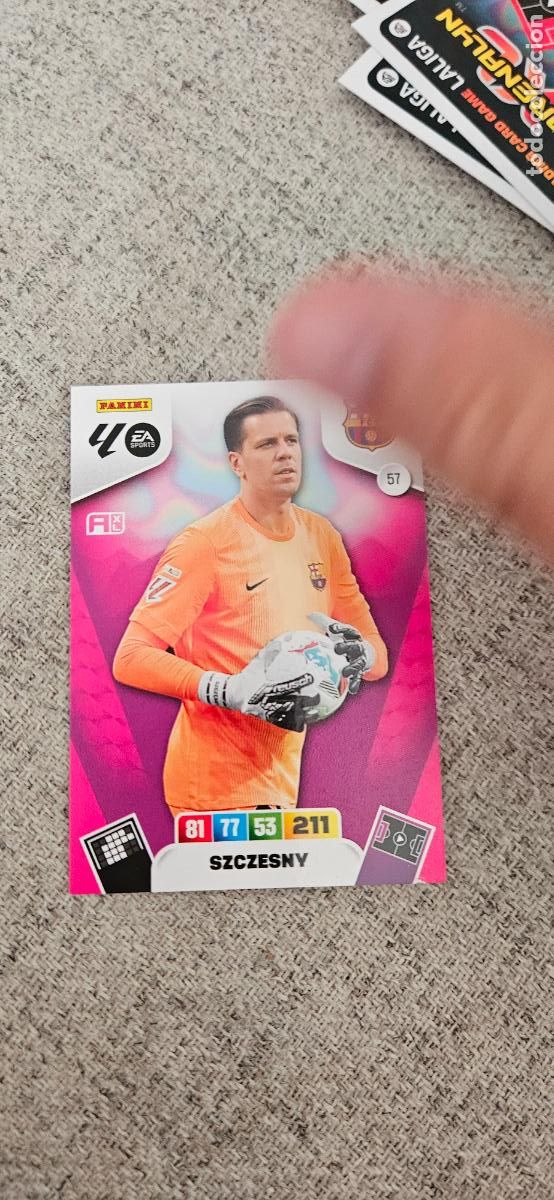 Cromos de F&uacute;tbol: barcelona 57 szczesny adrenalyn 2025 2026 25 26 trading card