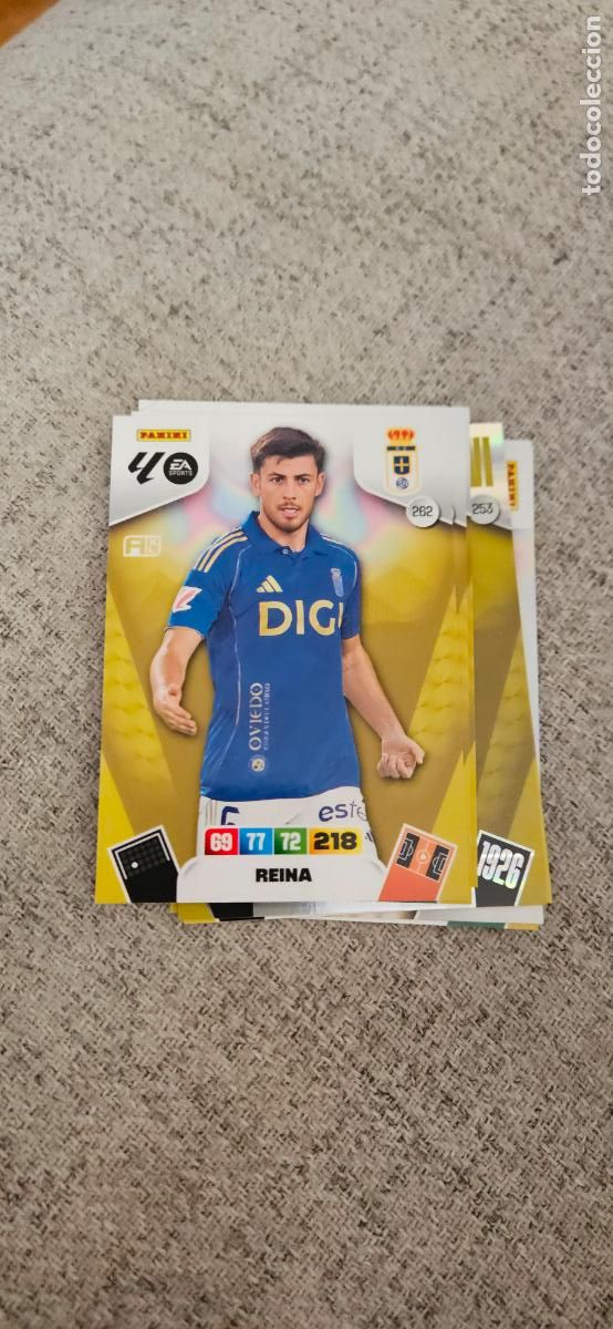 Cromos de F&uacute;tbol: oviedo 262 reina adrenalyn 2025 2026 25 26 trading card