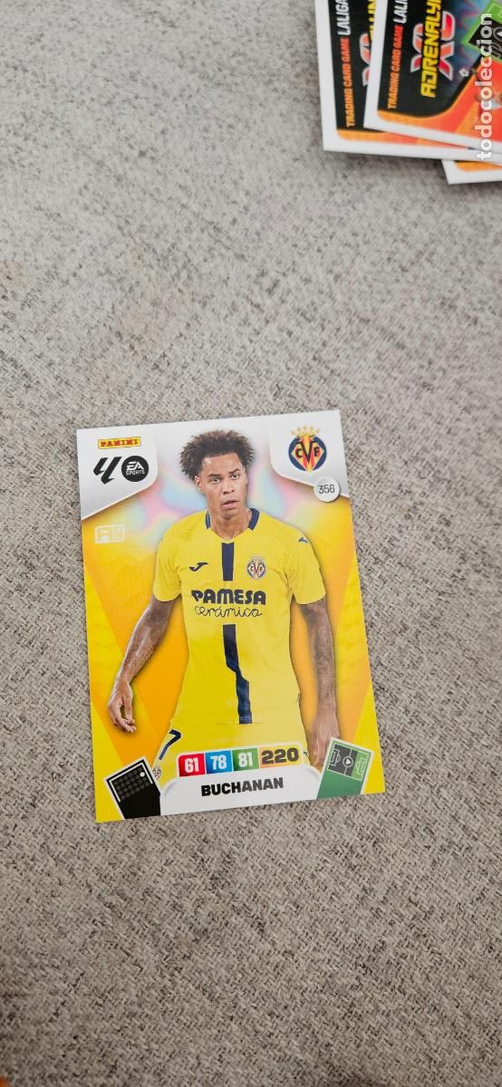 Cromos de F&uacute;tbol: villarreal 358 buchanan adrenalyn 2025 2026 25 26 trading card