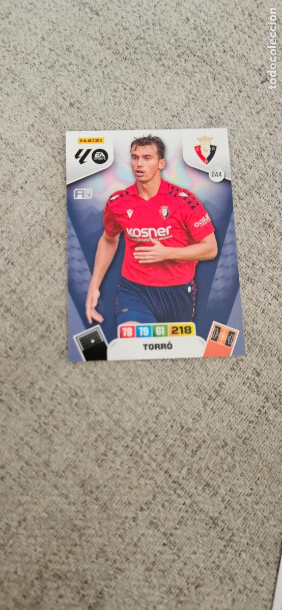 Cartes &agrave; collectionner de Football: osasuna 244 torro adrenalyn 2025 2026 25 26 trading card