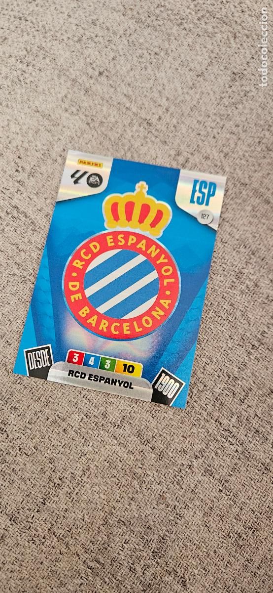Cartes &agrave; collectionner de Football: espa&ntilde;ol 127 escudo adrenalyn 2025 2026 25 26 trading card
