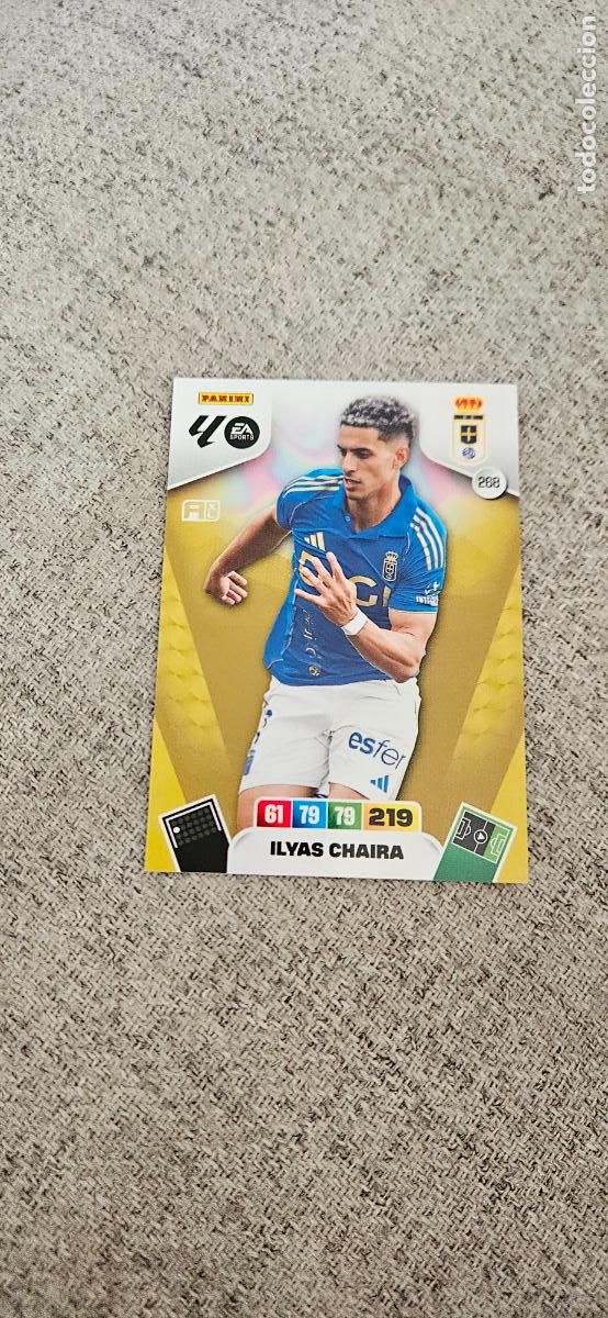 Cartes &agrave; collectionner de Football: oviedo chaira 268 adrenalyn 2025 2026 25 26 trading card