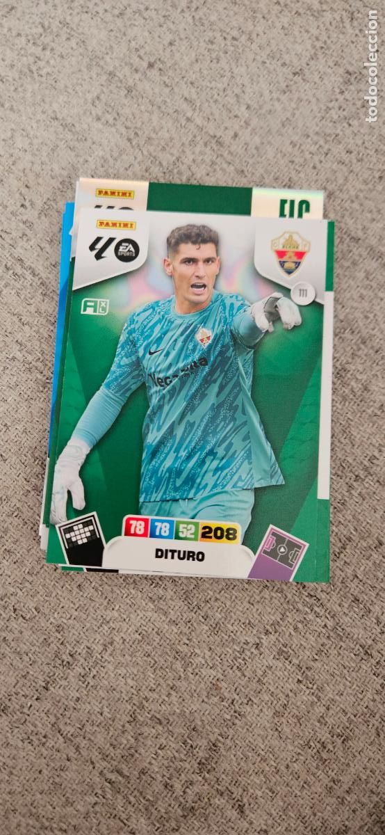 Cartes &agrave; collectionner de Football: elche 111 dituro adrenalyn 2025 2026 25 26 trading card