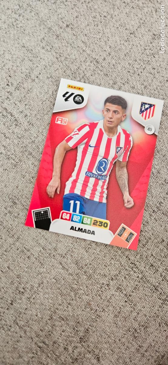 Cartes &agrave; collectionner de Football: atletico de madrid almada 49 adrenalyn 2025 2026 25 26 trading card