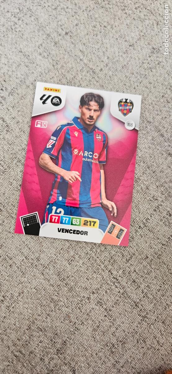 Cartes &agrave; collectionner de Football: levante 193 vecendor adrenalyn 2025 2026 25 26 trading card