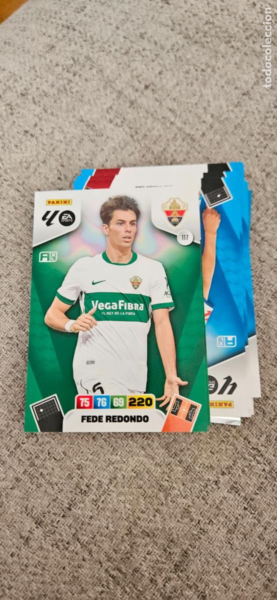 Cartes &agrave; collectionner de Football: elche 117 redondo adrenalyn 2025 2026 25 26 trading card