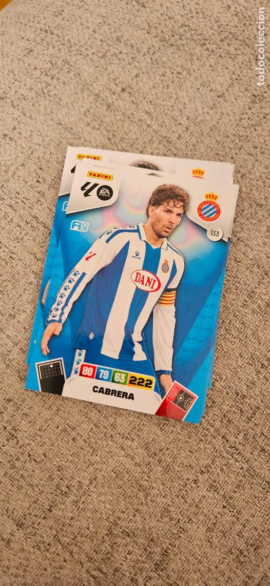 Cartes &agrave; collectionner de Football: espa&ntilde;ol cabrera 133 adrenalyn 2025 2026 25 26 trading card