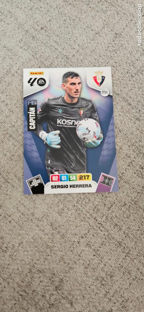 Cromos de Futebol: osasuna 238 herrera adrenalyn 2025 2026 25 26 trading card