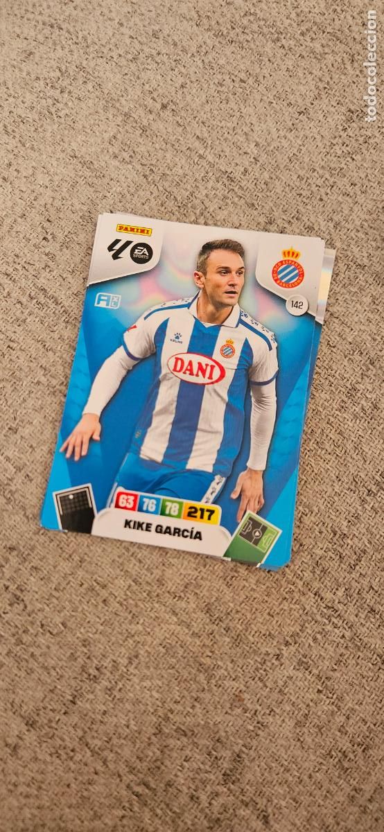 Cromos de Futebol: espa&ntilde;ol 142 kike garcia adrenalyn 2025 2026 25 26 trading card
