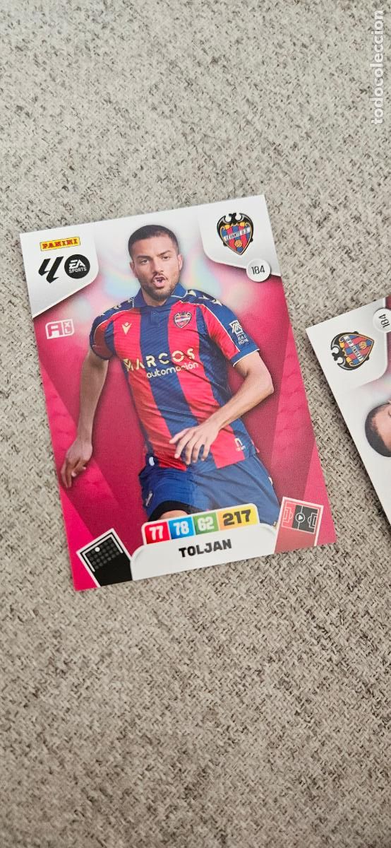 Cromos de Futebol: levante 184 toljan adrenalyn 2025 2026 25 26 trading card