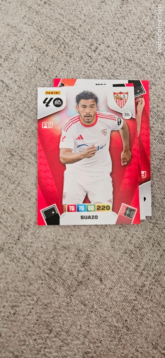 Cromos de Futebol: sevilla suaazo 315 adrenalyn 2025 2026 25 26 trading card