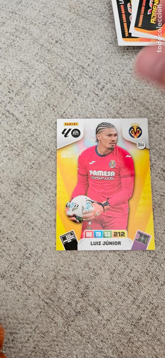Cromos de F&uacute;tbol: villarreal 344 junio adrenalyn 2025 2026 25 26 trading card