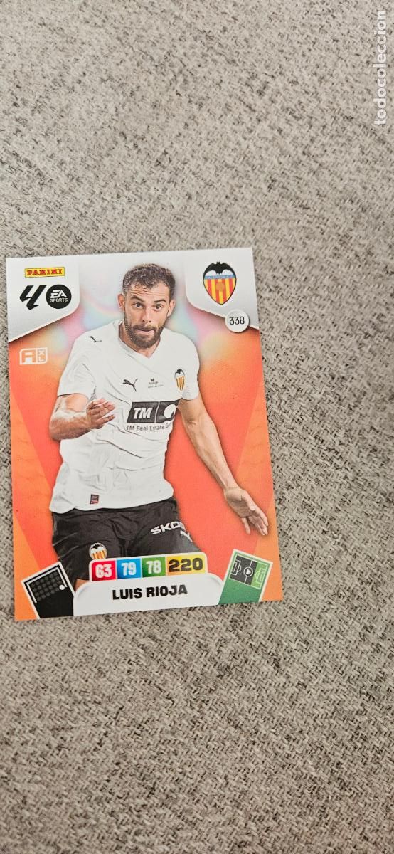 Cromos de F&uacute;tbol: valencia 338 rioja adrenalyn 2025 2026 25 26 trading card