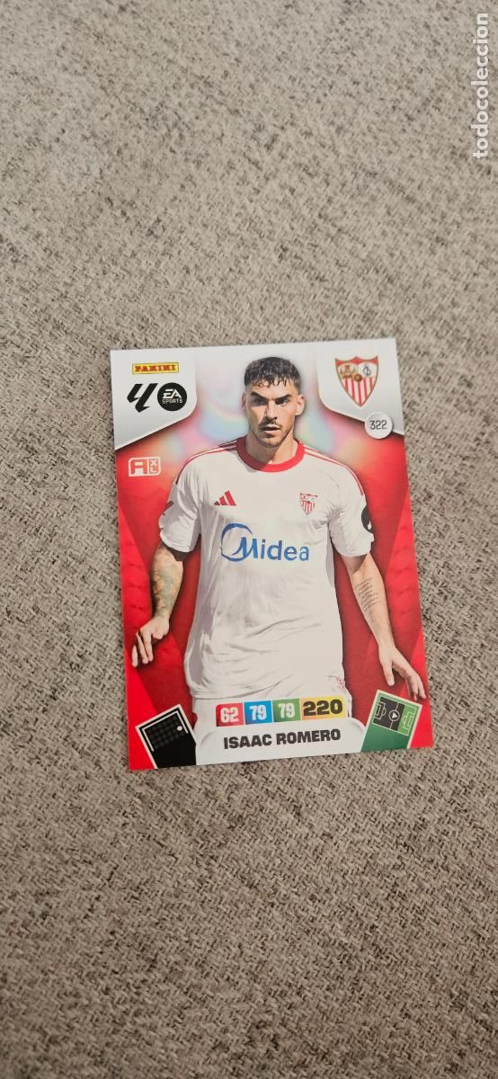 Cromos de F&uacute;tbol: sevilla romero 322 adrenalyn 2025 2026 25 26 trading card