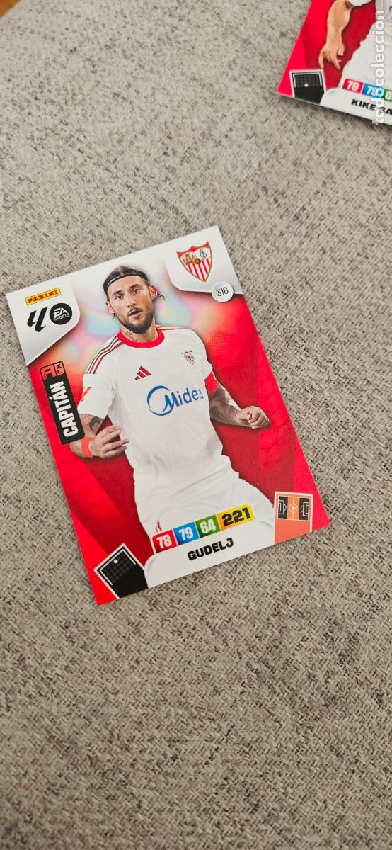 Cromos de F&uacute;tbol: sevilla gudelj 316 adrenalyn 2025 2026 25 26 trading card