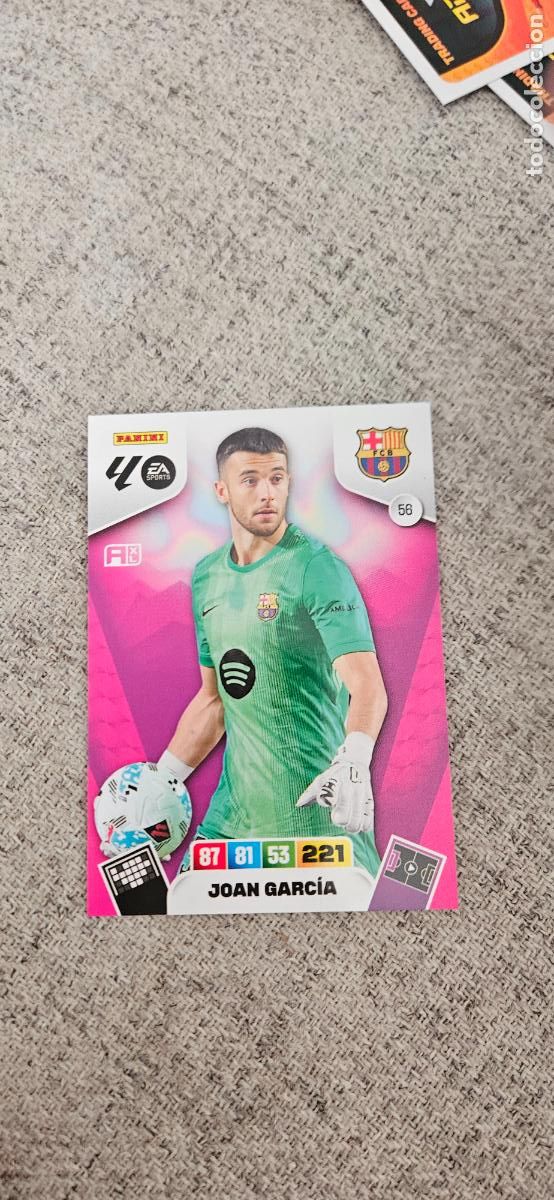 Cromos de F&uacute;tbol: barcelona joan garcia 56 adrenalyn 2025 2026 25 26 trading card
