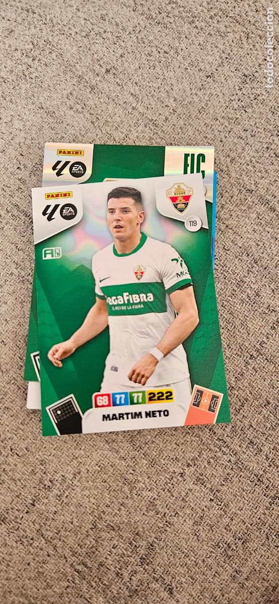 Cromos de Futebol: elche 119 neto adrenalyn 2025 2026 25 26 trading card