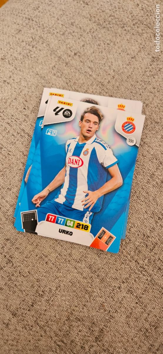 Cromos de Futebol: espa&ntilde;ol 138 urko adrenalyn 2025 2026 25 26 trading card