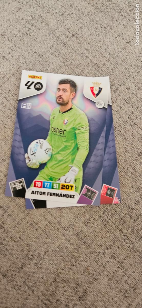 Cromos de Futebol: osasuna 237 fernandez adrenalyn 2025 2026 25 26 trading card