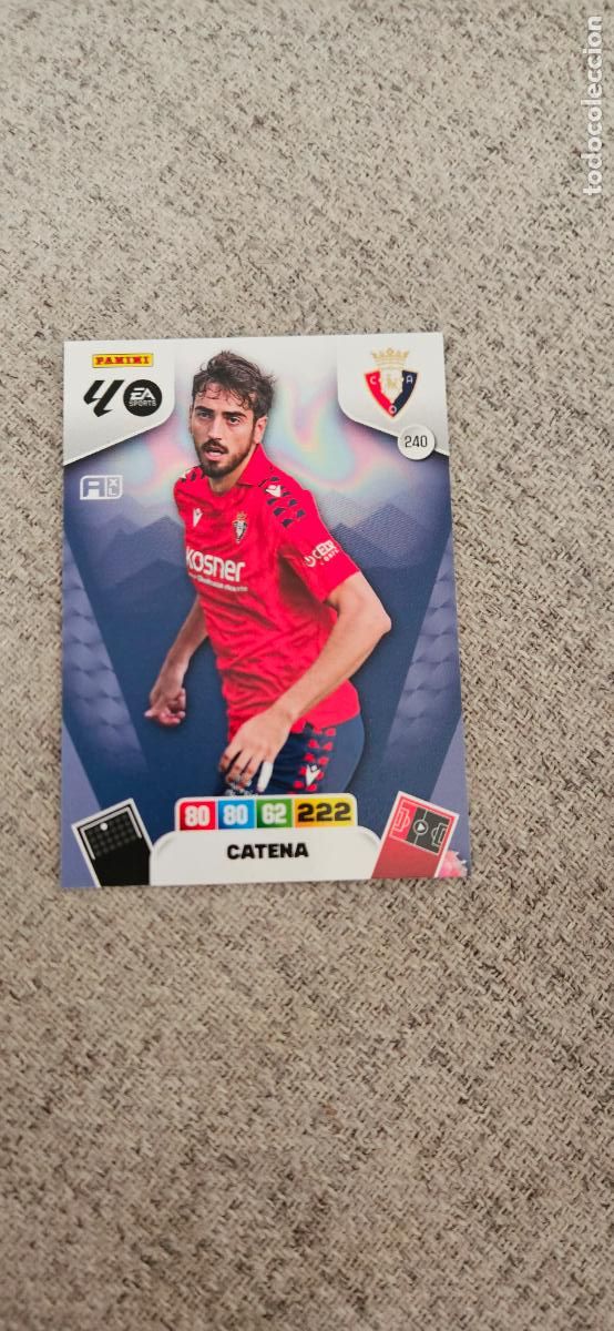Cartes &agrave; collectionner de Football: osasuna 240 catena adrenalyn 2025 2026 25 26 trading card