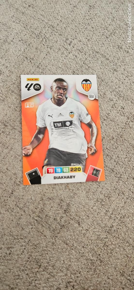 Cromos de Futebol: valencia 332 diakhaby adrenalyn 2025 2026 25 26 trading card