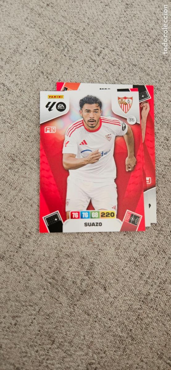 Cromos de Futebol: sevilla suaazo 315 adrenalyn 2025 2026 25 26 trading card