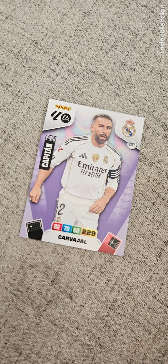Cromos de Futebol: real madrid carvajal 202 adrenalyn 2025 2026 25 26 trading card