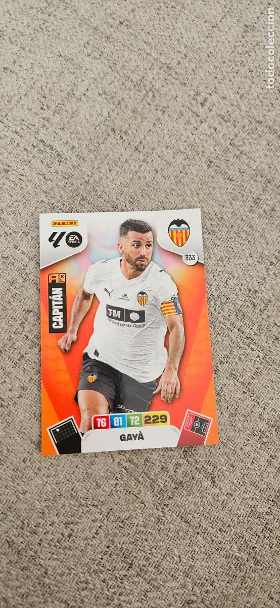 Cromos de Futebol: valencia gaya 333 adrenalyn 2025 2026 25 26 trading card