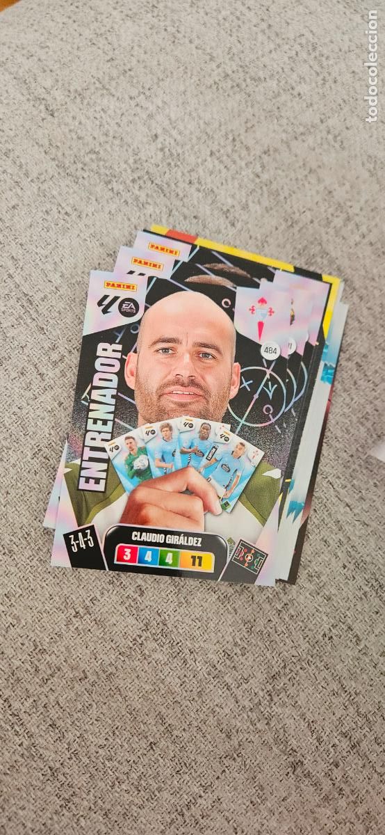 Cromos de Futebol: entrenador 484 celta giraldez adrenalyn 2025 2026 25 26 trading card