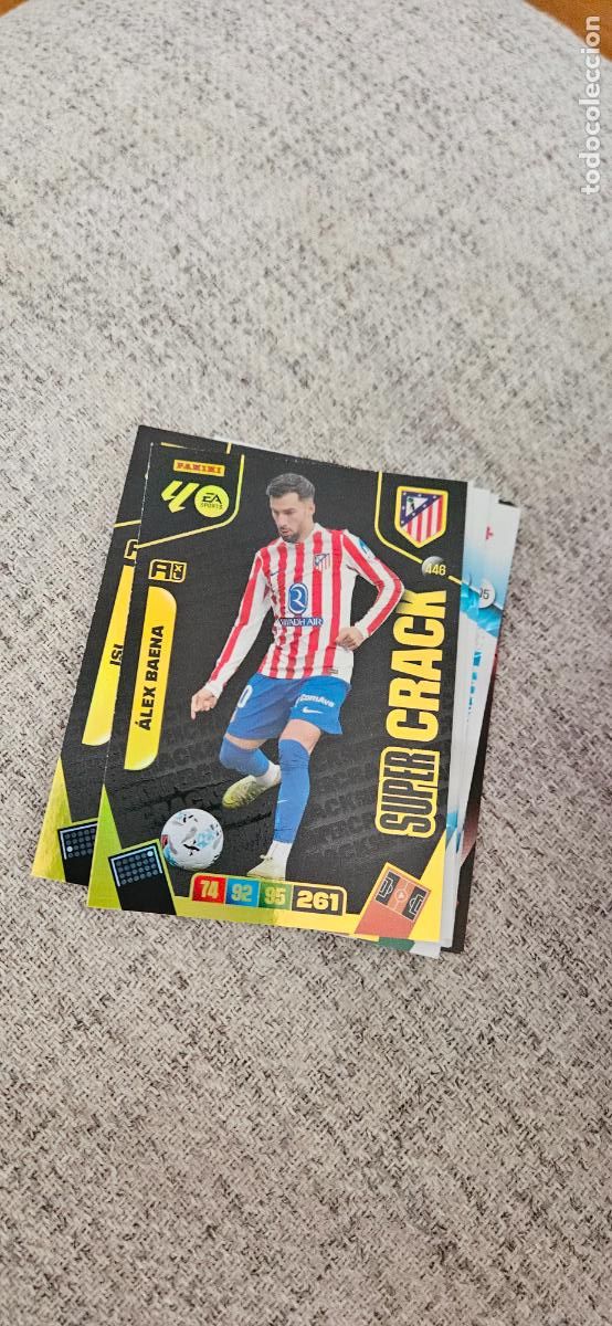 Cromos de Futebol: super crack baena 446 atletico de madrid adrenalyn 2025 2026 25 26 trading card