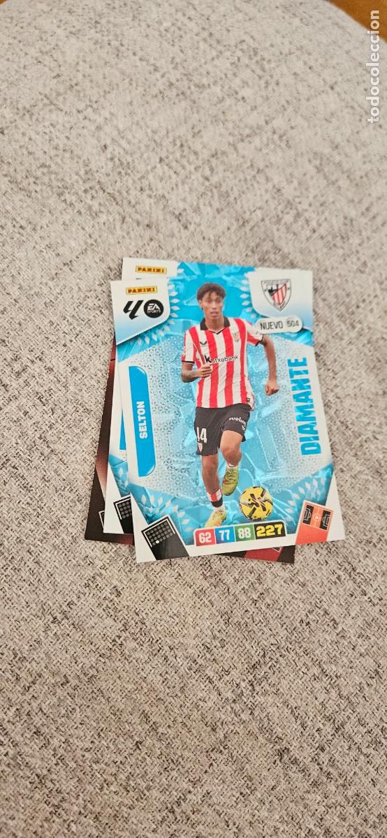 Cromos de Futebol: diamante 504 selton athletic de bilbao adrenalyn 2025 2026 25 26 trading card