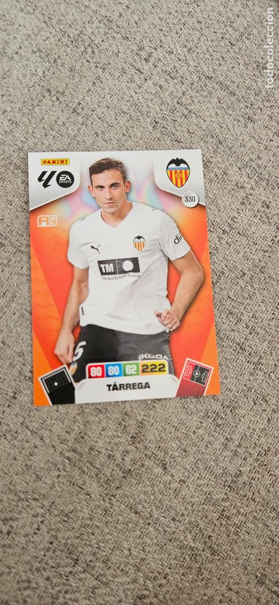 Cromos de F&uacute;tbol: valencia 330 tarrega adrenalyn 2025 2026 25 26 trading card